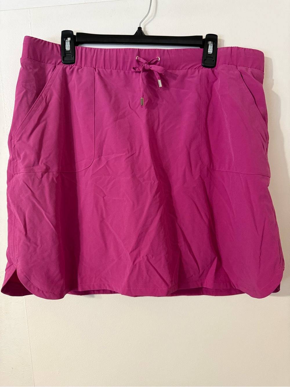Chico's Zenergy Neema Pull-On Skort Pickleball Hot Pink Size 2.5 14 XL NWT